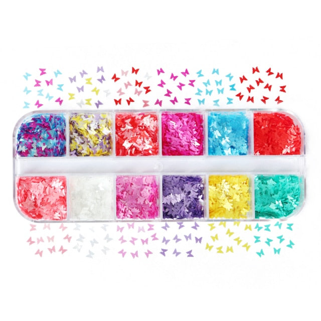 Nail Art Decoration - Butterfly