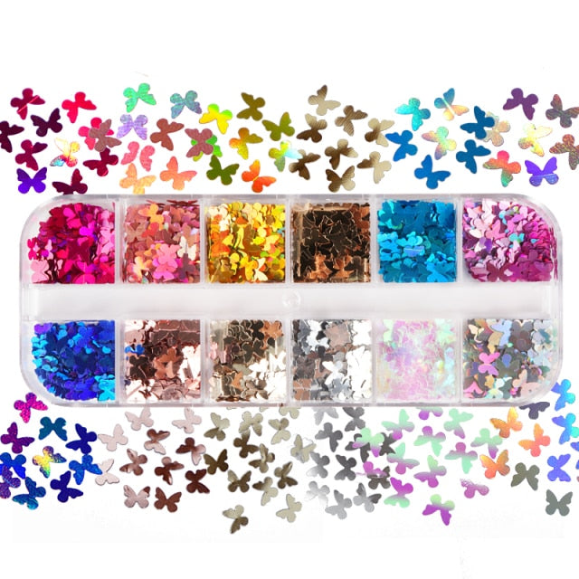 Nail Art Decoration - Butterfly