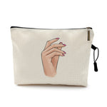 Load image into Gallery viewer, Nail Art Linen Bag

